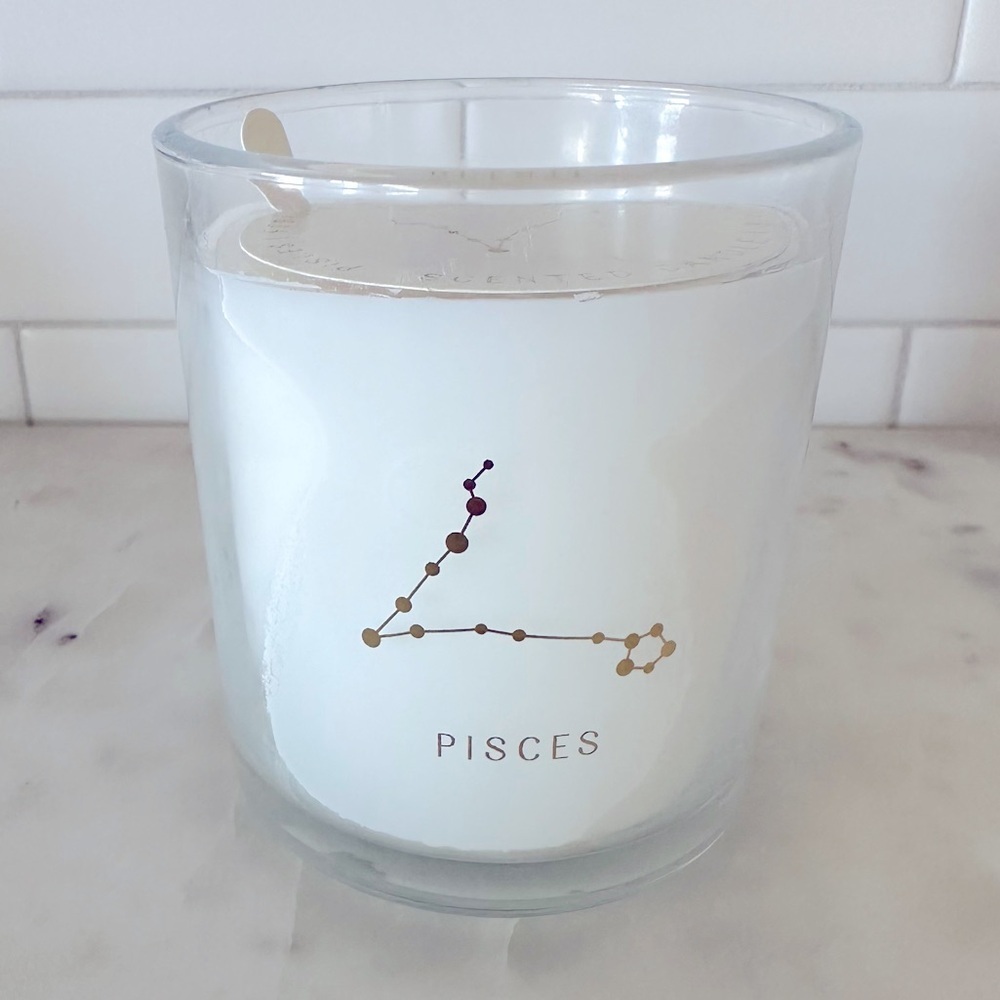 PISCES Zodiac Enchanted Mandarin Scented Candle